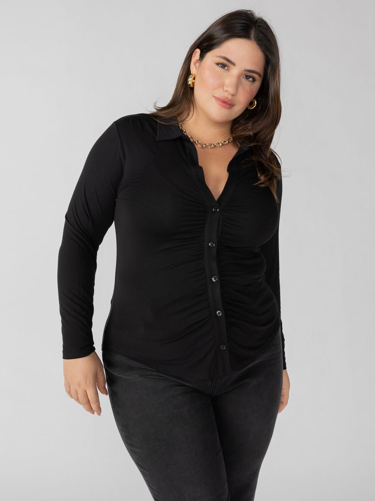 dreamgirl-knit-button-up-top-black-extended-sizing-9406266
